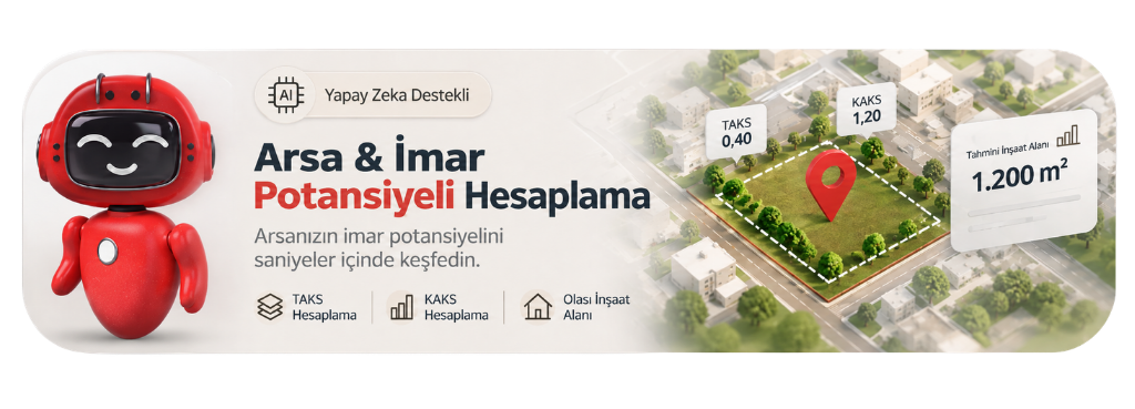 Arsa ve imar potansiyeli hesaplama